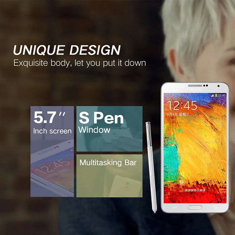 Оригинал 100% для samsung Note3 ручка активный стилус S Galaxy Note 3 N900 N9006 N9005 - Цена: 