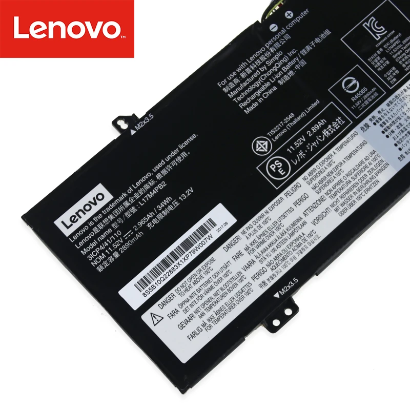 Оригинальный аккумулятор для ноутбука lenovo Flex детей от 6 до 14 лет, IdeaPad 530s-14IKB 530S-15IKB L17C4PB0 L17M4PB0 L17M4PB2 L17C4PB2 11,52 V 34Wh