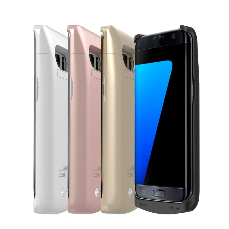

5200mah Wireless Back clip battery 5200mAh For Samsung Galaxy S7 edge External Phone Power Bank (1pc/lot)