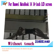 14-дюймовый экран дисплея huawei MateBook 14 KLV-W29 W29L ноутбук ips ЖК-экран в сборе 2K Замена дисплея