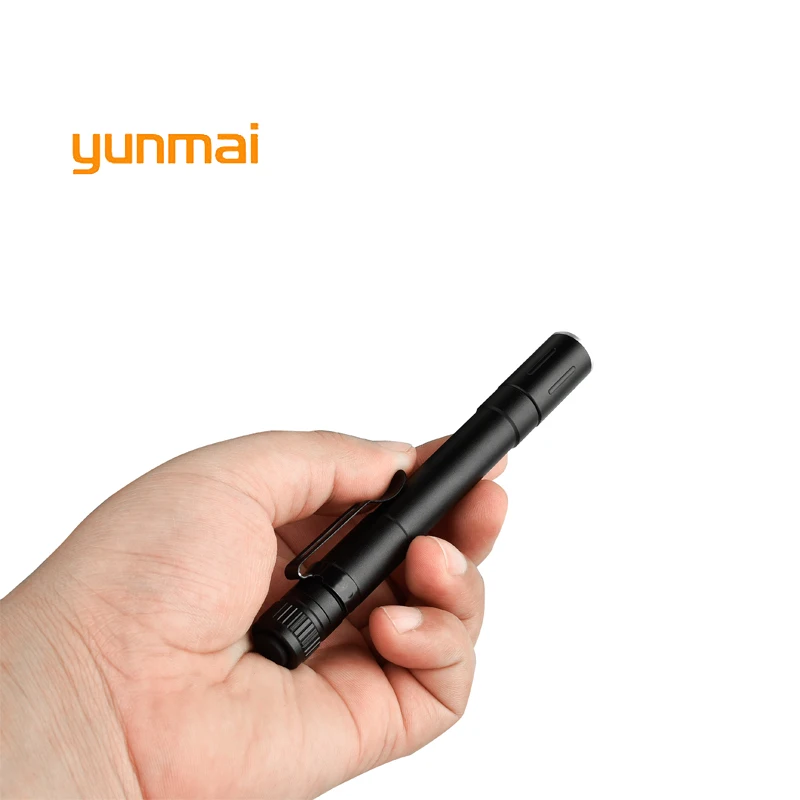 

2018 New Mini Penlight 2000LM Waterproof LED Flashlight Torch Zoom Adjustable Focus Lantern Portable Light use 2*AAA J29