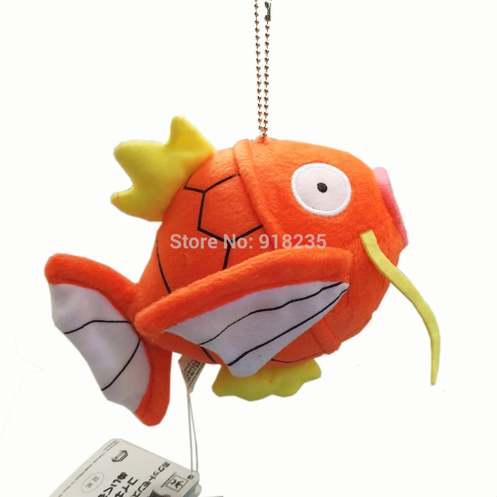 

Magikarp 6" Plush Doll Keychain Stuffed Anime Cartoon Soft Kids Gifts Stuffed Toys #1 SYTJ