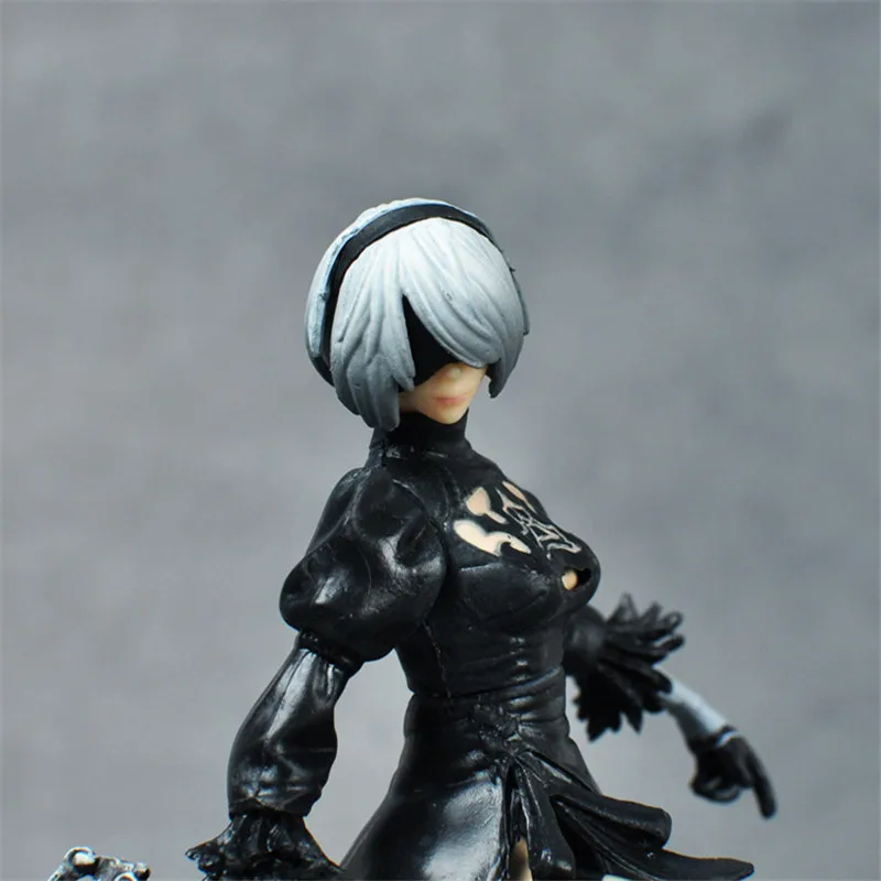 2018 Горячая PS4 игра Аниме Фигурка NieR Automata YoRHa № 2 Тип B 2B мультяшная игрушка