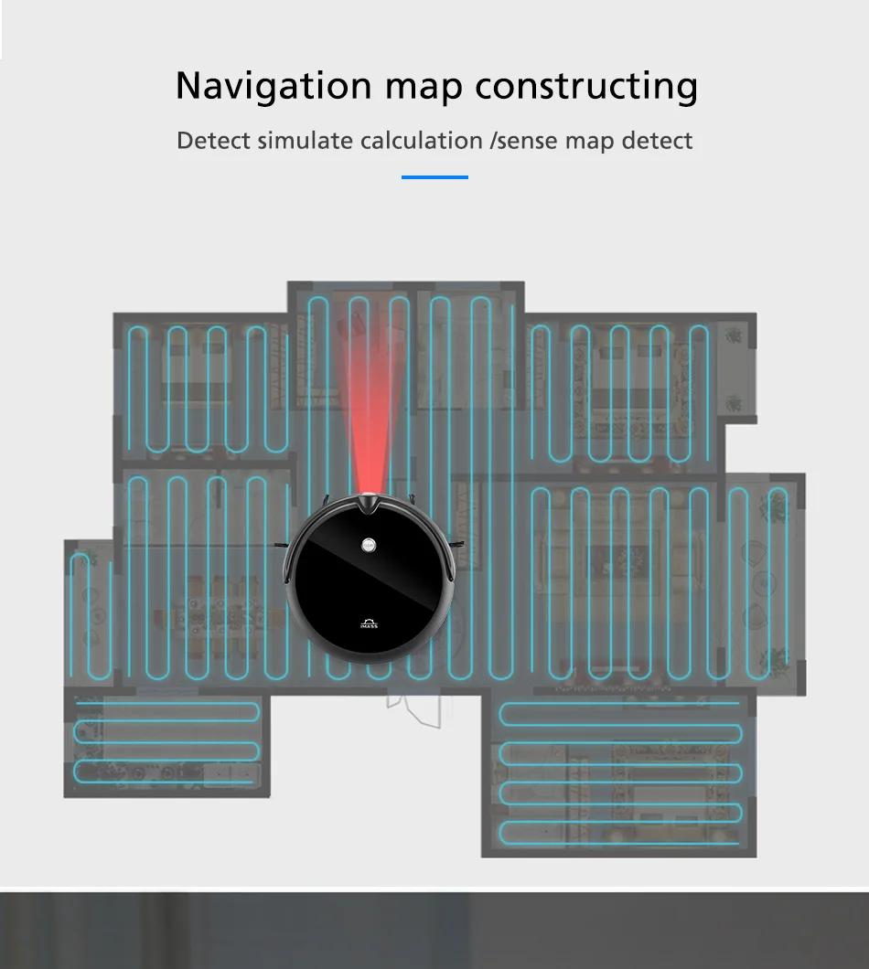 Робот-пылесос IMASS для ультратонкой уборки 1200 PA, умный, для дома, для подметания и влажной швабры, навигация, планируемая очистка, Автоматическая перезарядка