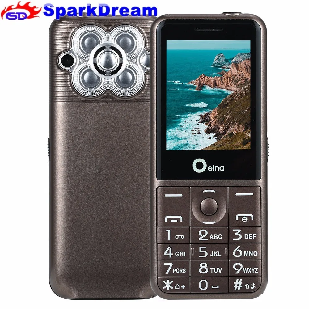 OEINA T18 Дополнительный внешний аккумулятор телефон 3SIM три sim карты GSM для пожилых