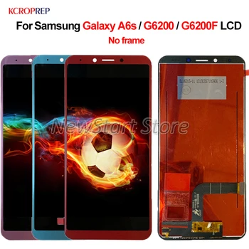

6.0" For Samsung Galaxy A6s G6200 G6200F LCD Display Touch Screen Digitizer Assembly No Frame For Samsung A6s G6200 G6200F lcd
