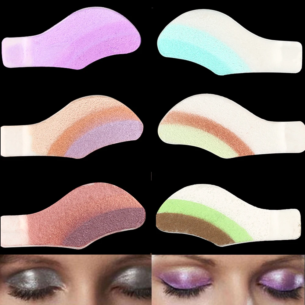 Buy 6 Pairs Mix Color Instant Eyeshadow stickers