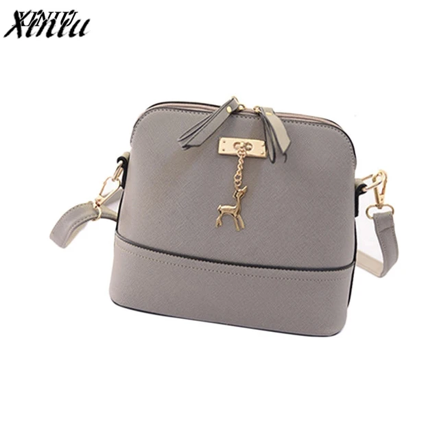 New Women Messenger Bags Vintage Small S Leather Handbag Casual New Women Messenger Bags Vintage Small S Leather Handbag Casual Bag Hardware Deer Ornaments Package