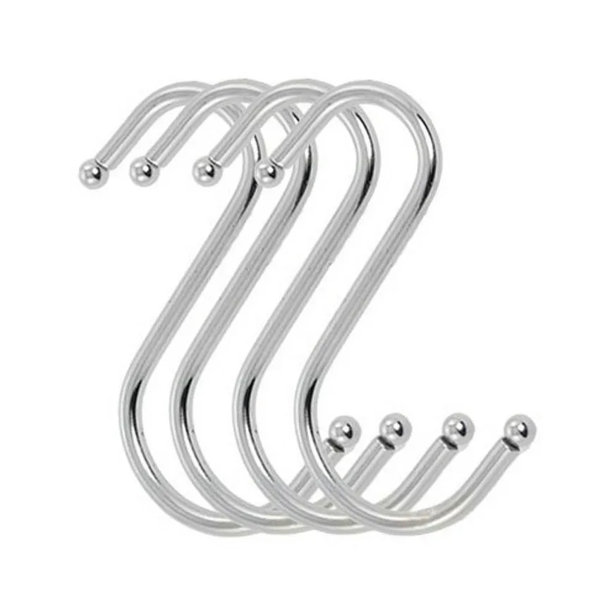 Jual Lkqbbsz 5 Pcs Stainless Steel Perak S Hook Dapur Rak Gantungan Daging Daging Pengering Gantung Pot Pan Rail Online Lkqbbsz 5 Pcs Stainless Steel Perak S Hook Dapur Rak Gantungan Daging Daging Pengering Gantung Pot Pan Rail