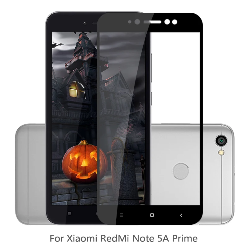 

Full Curved Screen Protector for Xiaomi Redmi Note 5A Pro Ultrathin Protective Tempered for Redmi Note 5A Prime Toughened Glass