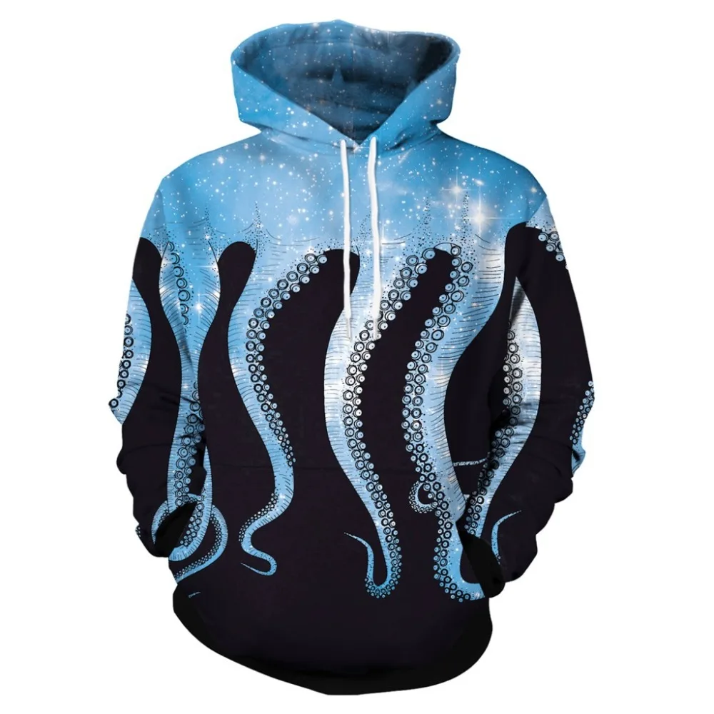 

Men Women 3d Print Hoodie Animal Octopus Sweatshirt