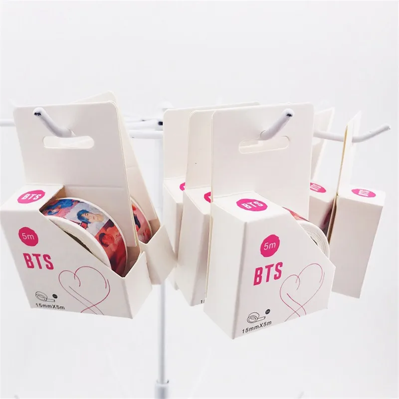 

MAP OF SOUL PERSONA Washi Tape Paper Maksing DIY Scrapbook Sticker Adhesive Tape Costumes JIMIN JIN JUNG KOOK HF0231