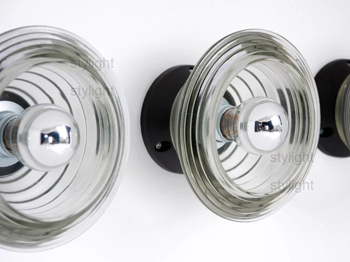 Tom-Dixon-Pressed-Glass-Bowl-Wall-Lights