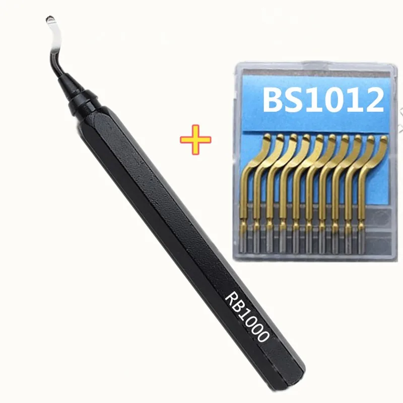 Metal aluminum handle trimming device iron handle quick clamping deburring handle trimming metal handle RB1000