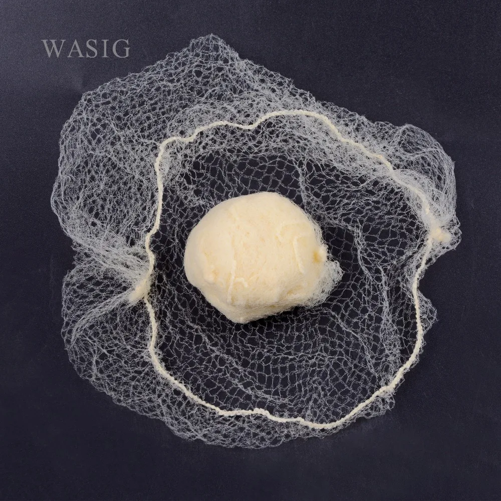 

50pcs Sample Order Five Colors Nylon Hairnets Black Brown Coffee Color Invisible Soft Elastic Lines Hair Net