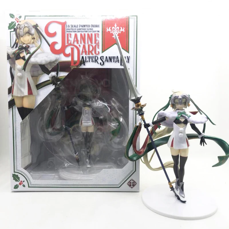 

Anime model figure Fate/Grand Order Saber lily Joan D Arc toys doll collectible 27cm PVC figures gift F7558