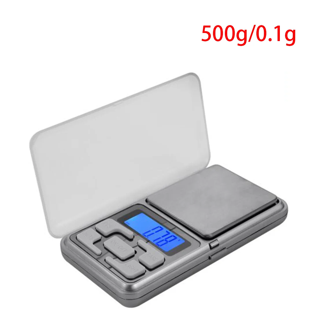

Useful Tools 0.1gx500g Jewelry Weigh Digital Scales LCD Display Mini Electronic Scales Balance Pocket Kitchen