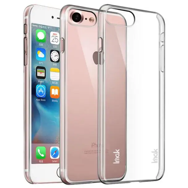 Для iphone 7 plus clear Футляр пластиковые ПК акриловые случаях 6s 6 5S 5 5c 4S 4 Чехол