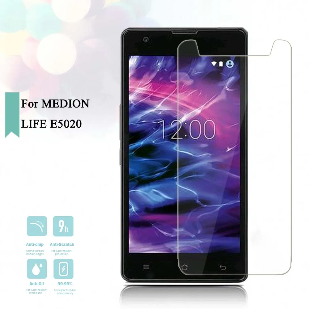 2.5D 0 26 мм ультра тонкий закаленное Стекло ДЛЯ MEDION LIFE E5020 Экран протектор фильм