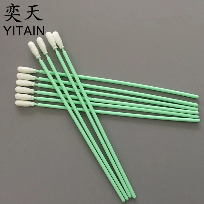 100 pcs Foam tipped applicator 6 inch, industrial foam tipped non