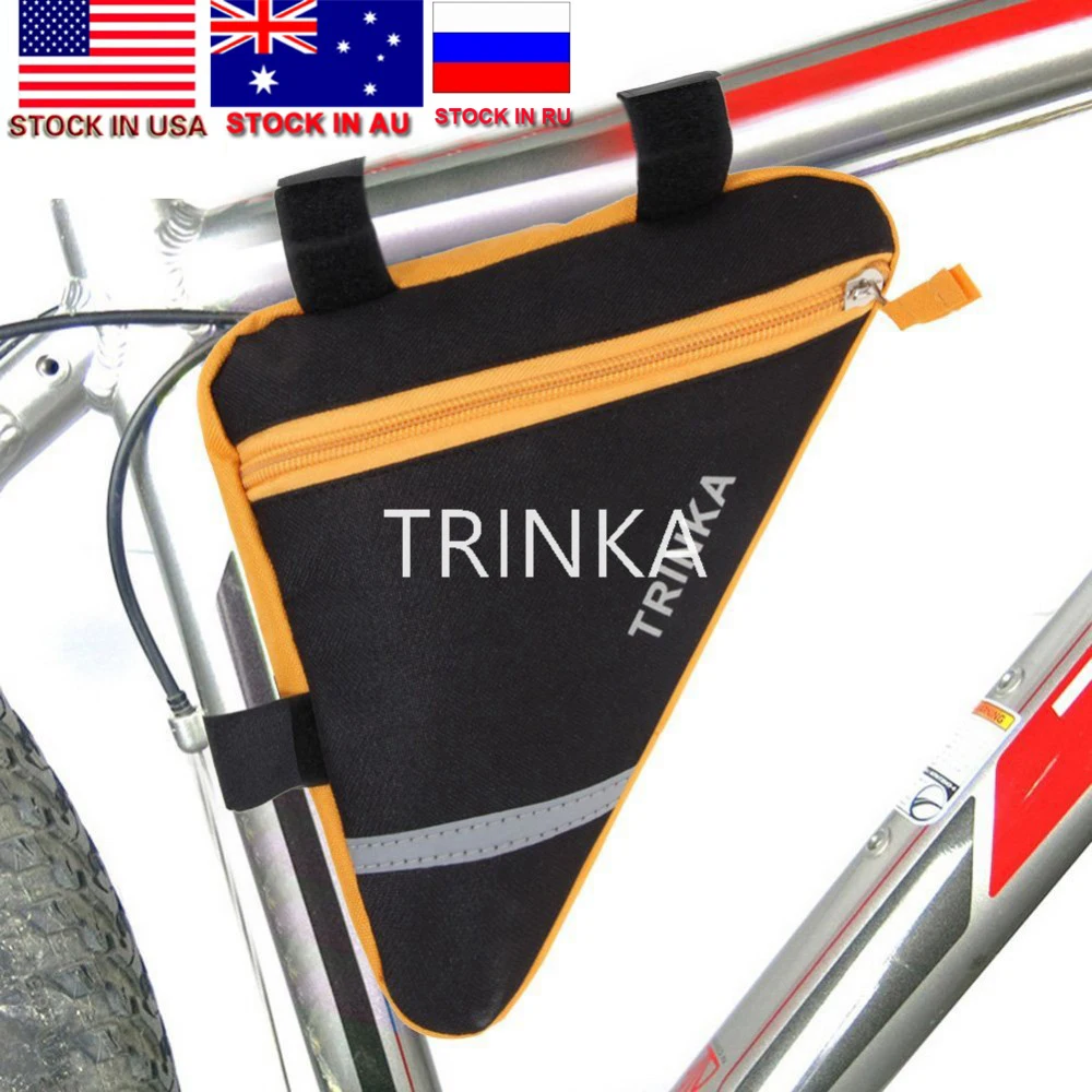 

Dropshipping Waterproof Triangle Bicycle Bike Bag Frame Front Tube Saddle Bag Pannier MTB Mountain Bike Bags Accessories