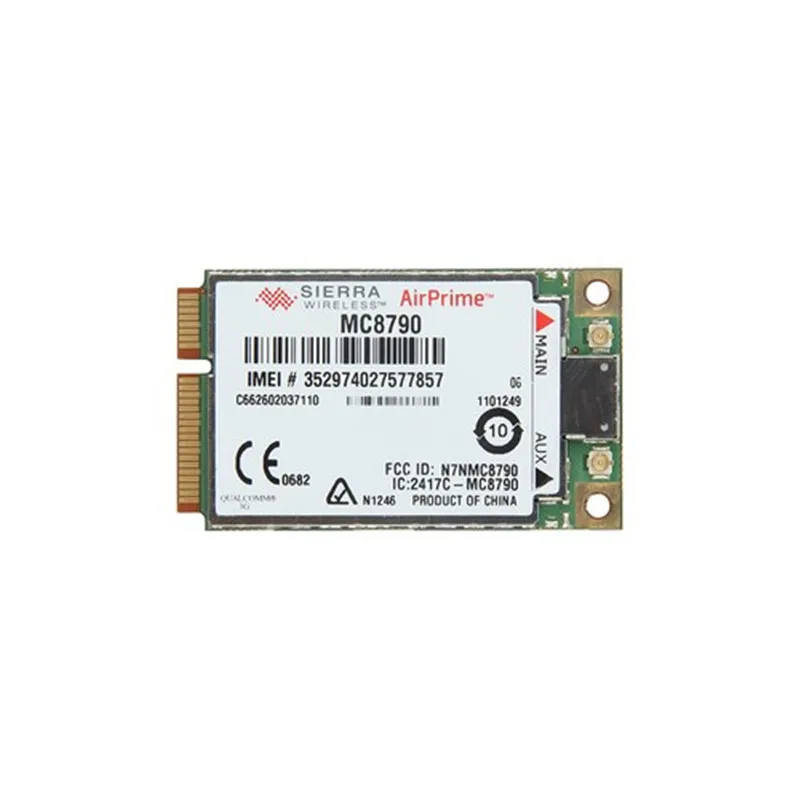 Unlocked Sierra Wireless AirPrime MC8790 7.2Mbps 5.76Mbps HSUPA +GPS 3G WWAN Mini PCI-E Card mobile broadband GSM/GPRS/EDGE Unlocked Sierra Wireless AirPrime MC8790 7.2Mbps 5.76Mbps HSUPA +GPS 3G WWAN Mini PCI-E Card mobile broadband GSM/GPRS/EDGE