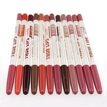 HOT! 12 Pcs Waterproof Lip Liner Pencil Long Lasting Lipliner Professional Makeup Tool