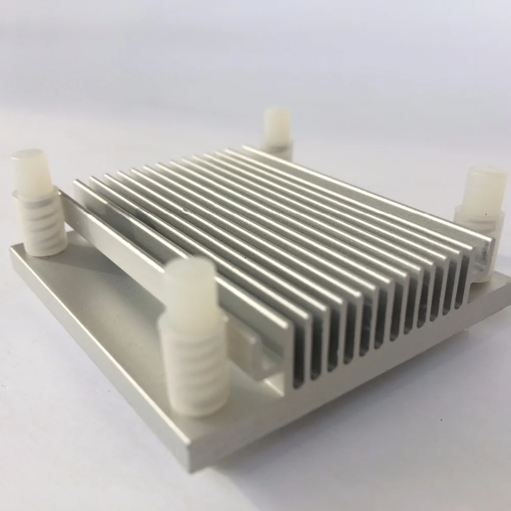 

2 piece 50x50x12mm IC Two-electrode Golden Chip CPU Computer North Bridge Cooling Heatsink Radiator