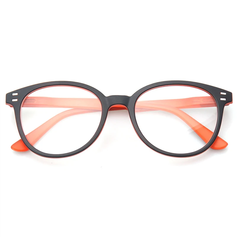 Henotin мужские и женские модные повседневные очки для чтения овальная оправа пружинный шарнир дизайн очки для чтения диоптрий 0,5 1,75 3,0 4,0 - Цвет оправы: orange