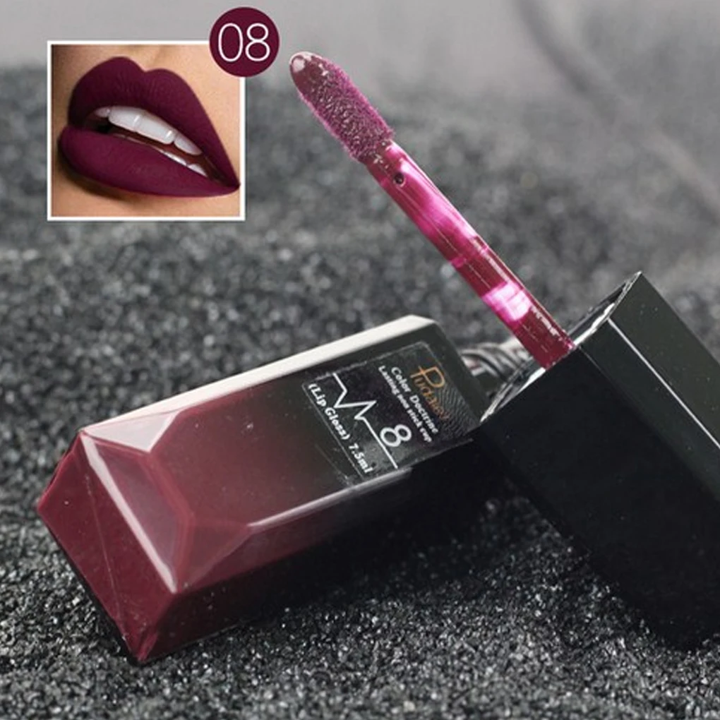 Hot Sale Pudaier Attractive Lipstick Cosmetic For the Lips Long Lasting Liquid Lipstick Matte Silky Lip gloss Hot Sale Pudaier Attractive Lipstick Cosmetic For the Lips Long Lasting Liquid Lipstick Matte Silky Lip gloss