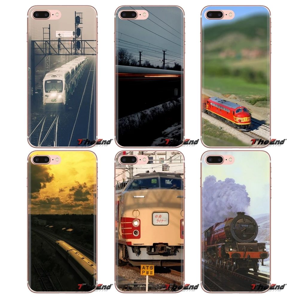 For Samsung Galaxy J1 J2 J3 J4 J5 J6 J7 J8 Plus 2018 Prime 2015 2016 2017 Soft Transparent Shell Covers Train |
