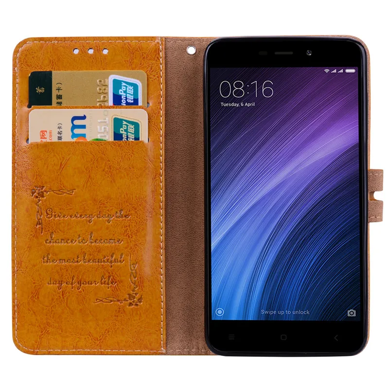 Leather Wallet Flip Case For Xiaomi Redmi 7 6A 5A 5 Plus 4X 4A 3S Mi A2 Lite A1 5X Go 4X Note 7 5 5A S2 6 A Pro Redmi 7A 6A Case