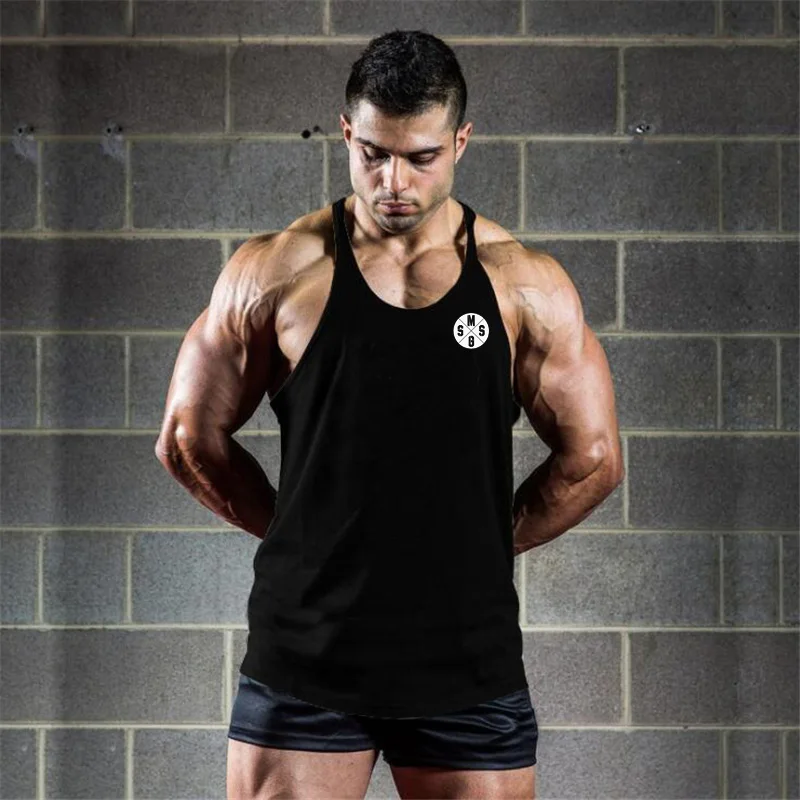 Buy Muscleguys Brand Gyms Tank Tops Mens Y Back