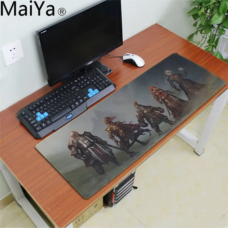 MaiYa Beautiful Anime Divinity Original Sin II удобный коврик для мыши игровой резиновая мышь прочная
