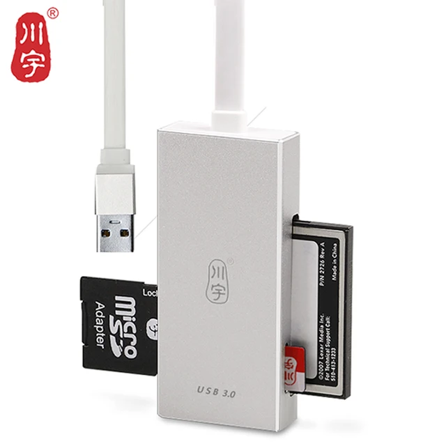 Best Price Kawau MS Card Reader 3.0 USB High Speed Adapter with Micro SD / SD / MS Card Slot C317 Memory Card Reader for Computer  Bargain