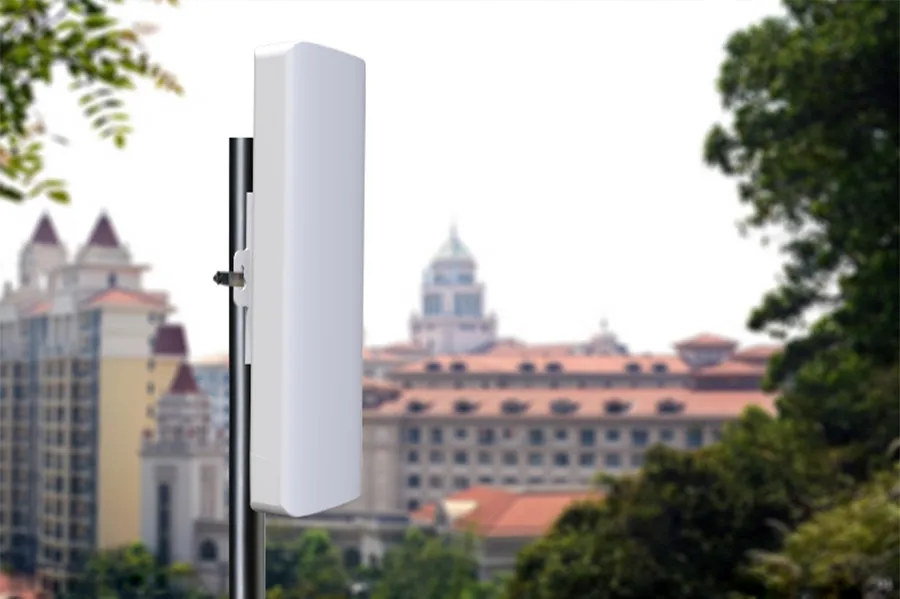 2 шт 3-5 км длинный диапазон Wifi передача открытый беспроводной CPE мост Wifi точка доступа ретранслятор 14dBi Wifi антенна наностанция