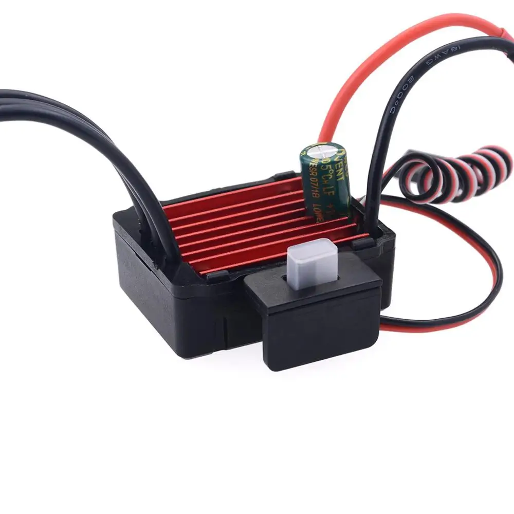 Бесщеточный мотор SURPASSHOBBY KK Combo 2435 3300KV 4500KV 4800KV 6100KV с 25A ESC для 1:16 1:18 RC Buggy Drift Racing