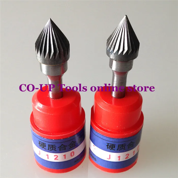 

High Quality 1PC Tungsten Carbide Rotary Tool Point Burr Die Grinder Shank 6mm Abrasive Tools Drill Carving Bit Type J