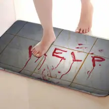 Help style коврики для улицы, забавные Противоскользящие коврики для ванной, коврики для двери, коврики под входную дверь