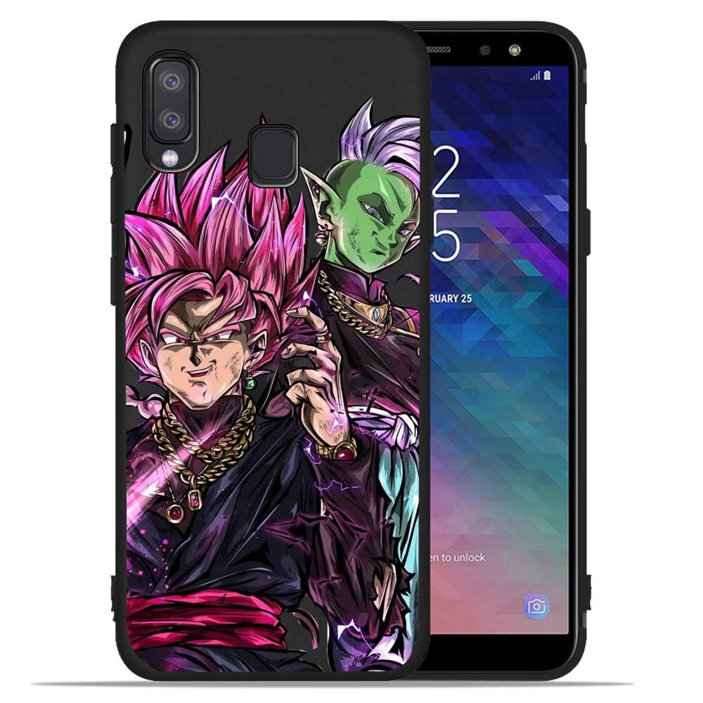 Dragon Ball Супер Saiyan Goku Vegeta Dragon чехол для телефона для samsung Galaxy A50 A20 A30 A40 A10 A70 M10 M20 Etui задняя крышка