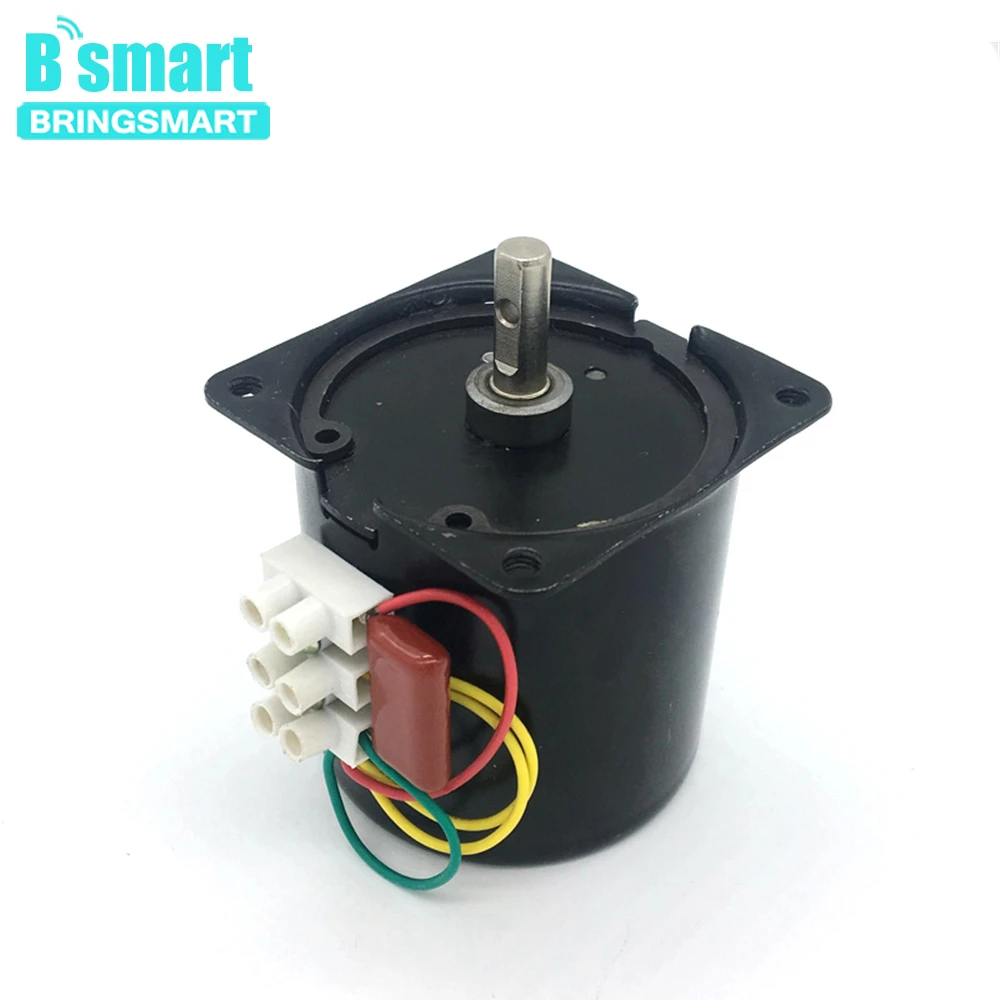 Bringsamrt 60ktyz моторный накопитель переменного тока 220V 110V синхронный двигатель с постоянным магнитом 14 Вт высокий крутящий момент 2,5-110 об/мин Шестерни редуктор двигателя