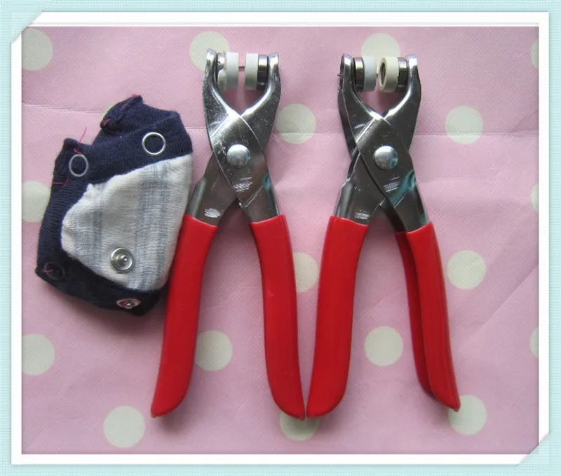 Easy Press Snap Fastener Pliers stud attaching tool for 9.5mm prong