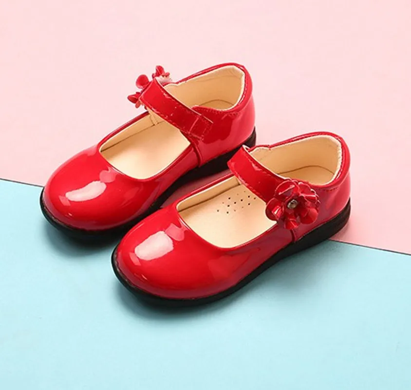 baby girl black patent leather shoes