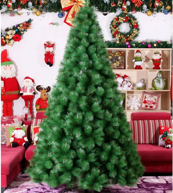 24m 240cm Luxury Encryption Christmas Tree PVC Pine Metal Frame Xmas New 24m 240cm Luxury Encryption Christmas Tree PVC Pine Metal Frame Xmas New