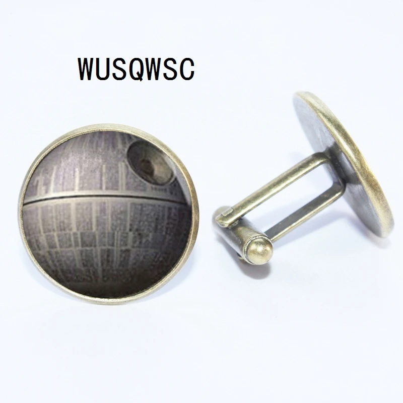 WUSQWSC 2018/Модная распродажа очаровательных Звездных Войн запонки в виде звезды
