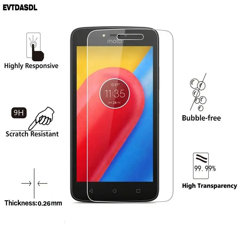 Для Motorola Moto G5 плюс Z Z2 играть C E4 полное покрытие Экран протектор Закаленное Стекло