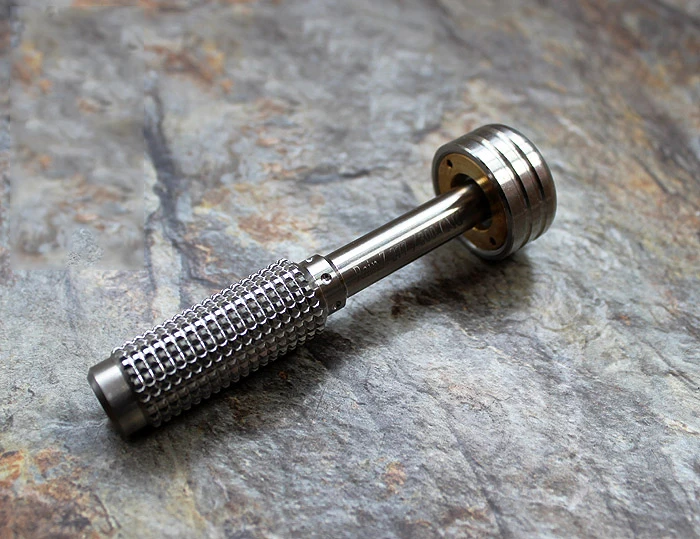 

Top Titanium Alloy Demountable Screwdriver Handle With Ceramic Bearings EDC Multi-functional Tools Non-slip Repair Hand Tool