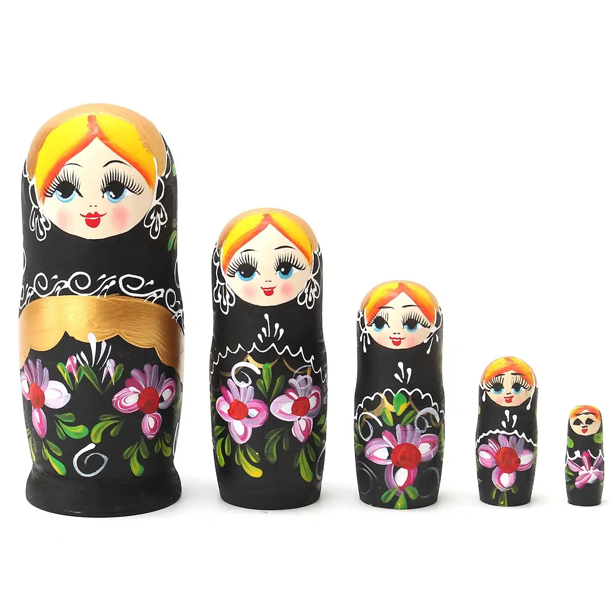wooden dolls that fit into each other