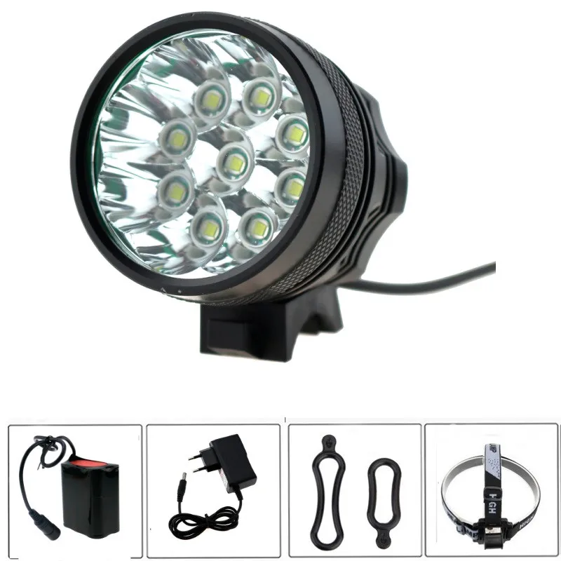 Sale 9T6 Bike Light 15000 Lumen Waterproof 9xCree XM-L T6 LED Bicycle Light Lamp 3 mode + 8.4V 8800mah 18650 Battery Pack + Charger 0 Sale 9T6 Bike Light 15000 Lumen Waterproof 9xCree XM-L T6 LED Bicycle Light Lamp 3 mode + 8.4V 8800mah 18650 Battery Pack + Charger 0