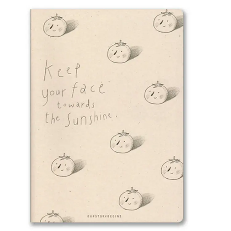 

B5 Meets The Sunshine Creative Student Notebook Simple Stationery Notebook